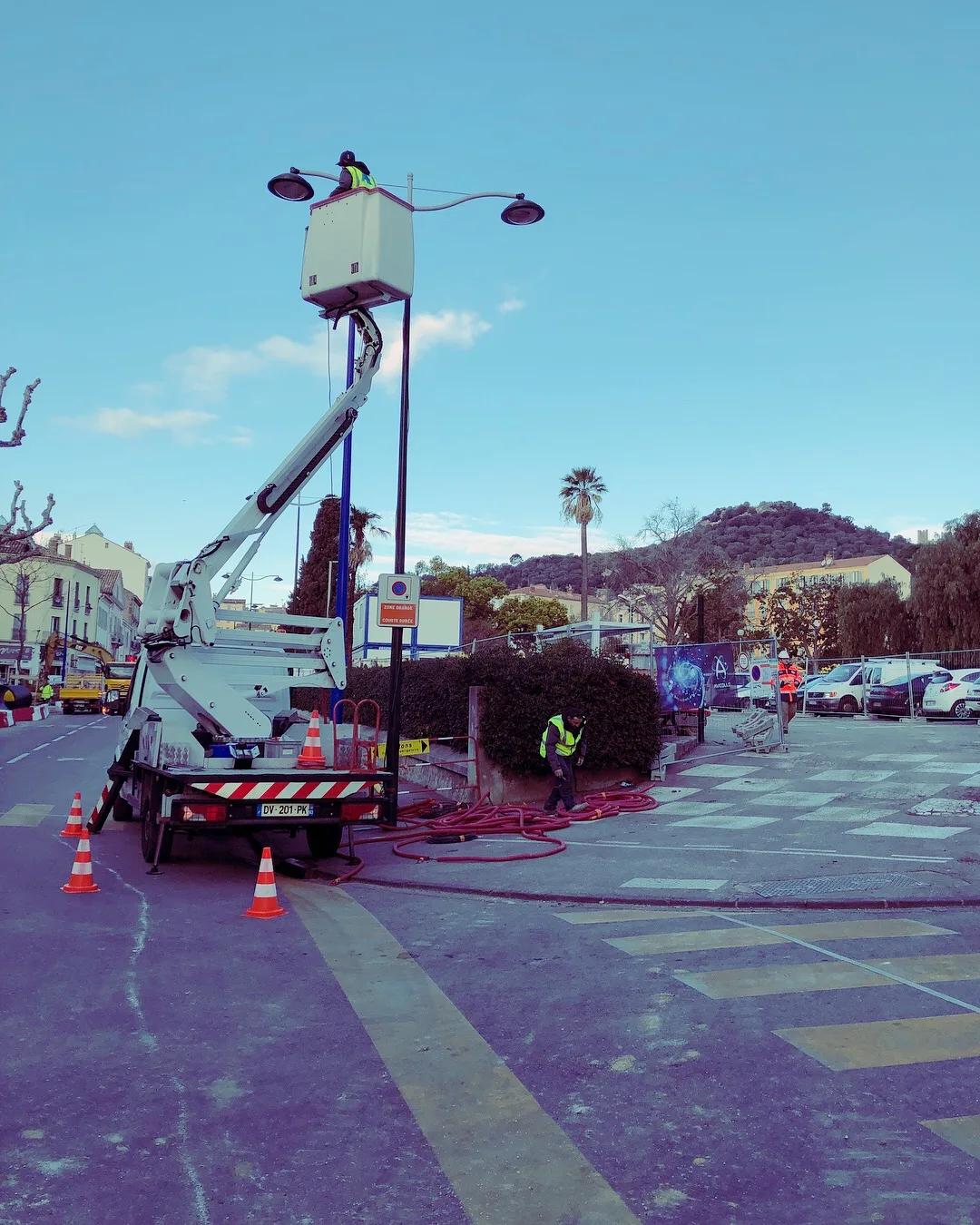 Rénovation de l'éclairage public à La Garde dans le cadre des CEE